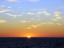 Закат над Баренцевым морем